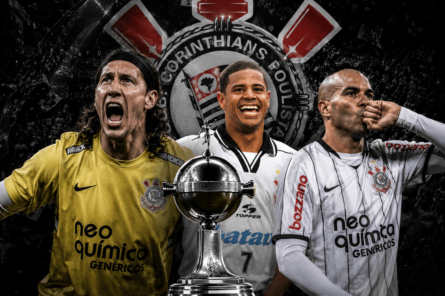 Quem mais venceu títulos pelo Corinthians?