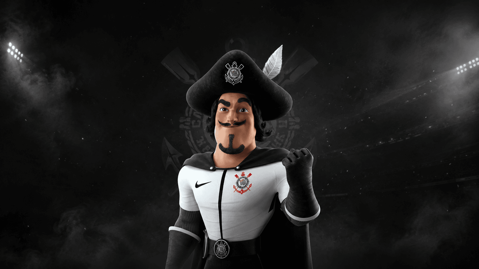 Mascote do Corinthians: história do Mosqueteiro