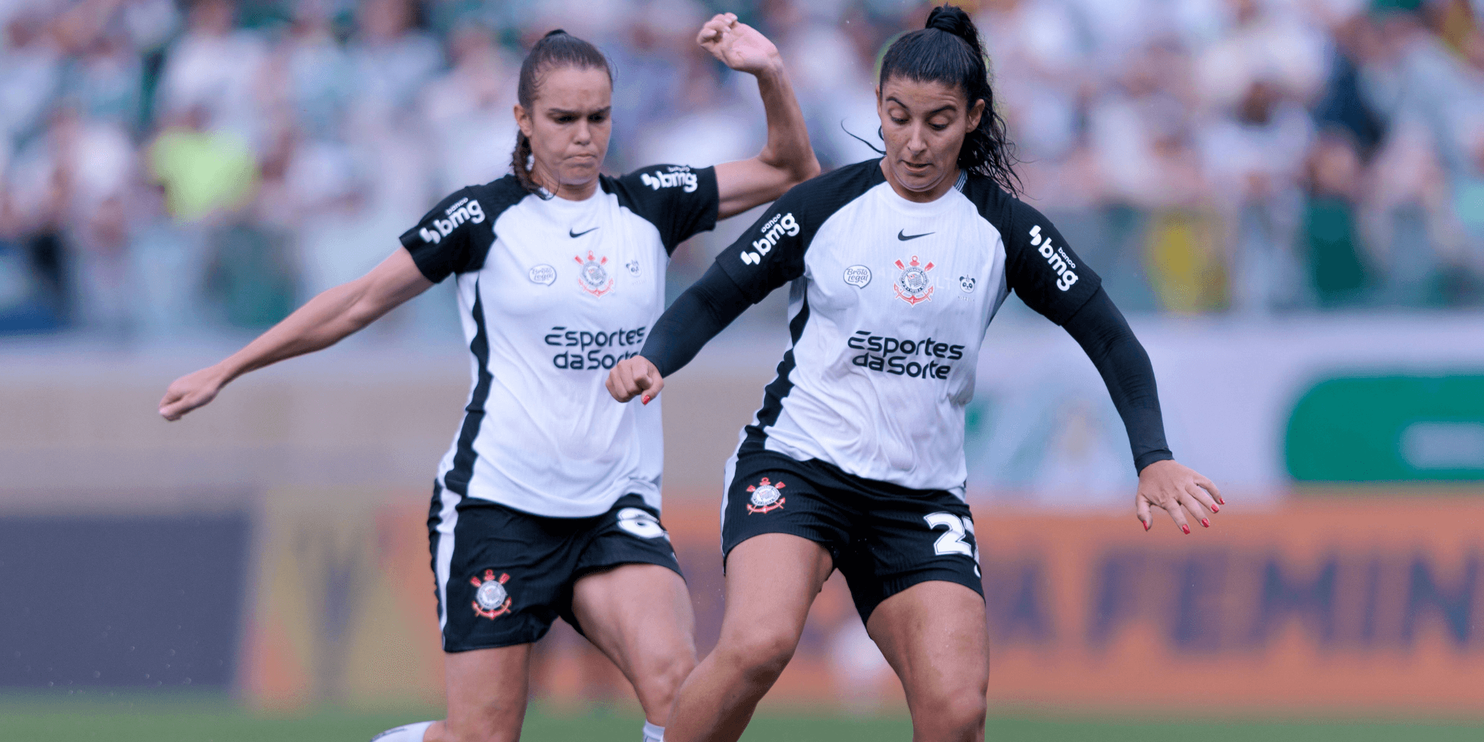 Supercopa do Brasil de Futebol Feminino – Partida entre Palmeiras e Corinthians, final da Supercopa do Brasil de Futebol Feminino de 2026, realizada na Arena Barueri, em Barueri (SP).