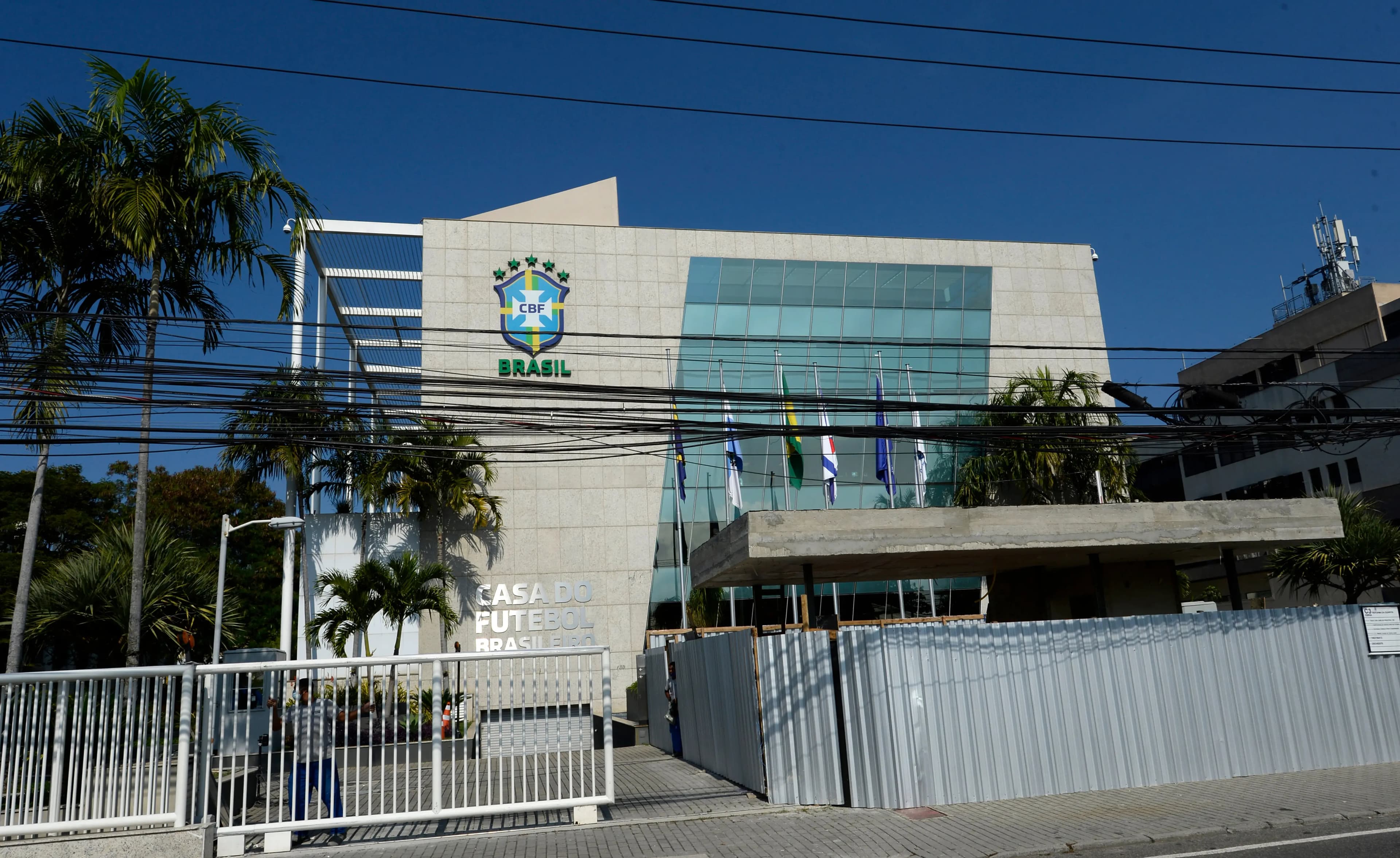 Rio de Janeiro, Brasil, sede da CBF (Confederação Brasileira de Futebol), que definiu novas regras anti-cera no Brasileirão a partir da 23ª rodada, na série A e B.