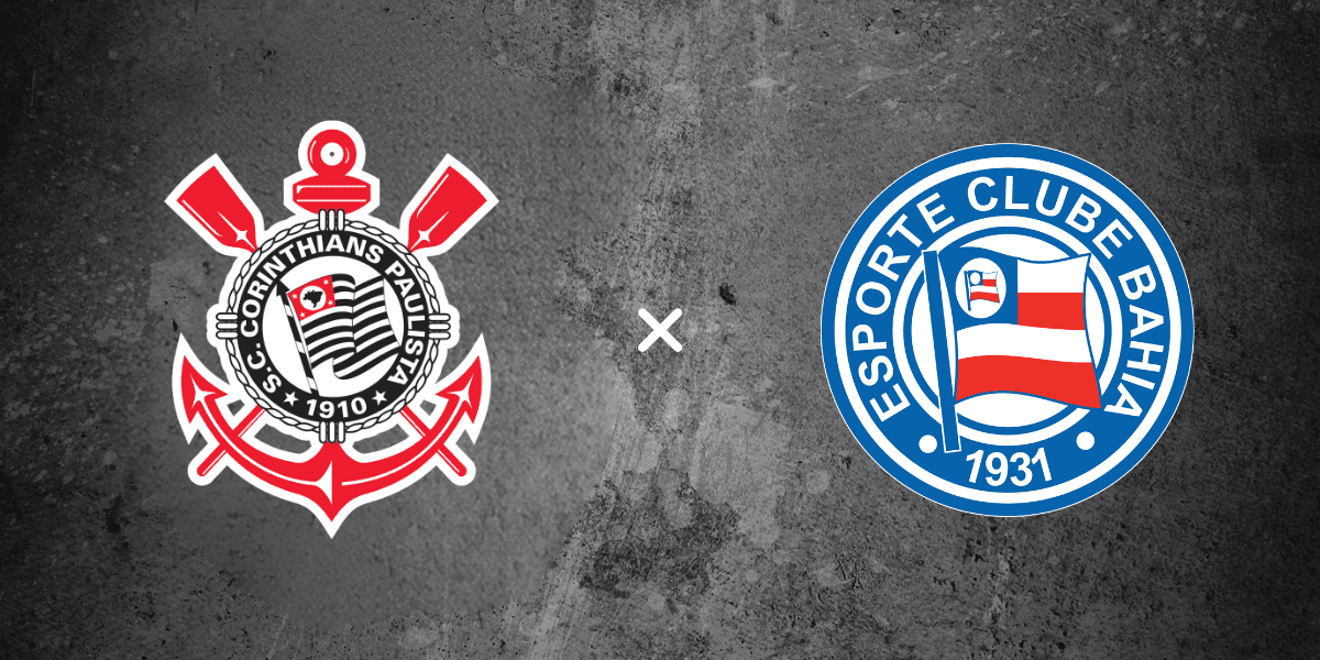 Palpites Corinthians x Bahia (28/01) Brasileirão Betano - Rodada 1