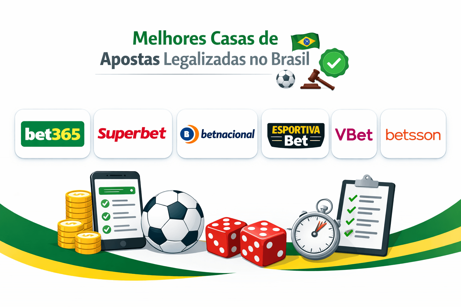 Plataformas legalizadas no Brasil: veja as bets autorizadas em 2026