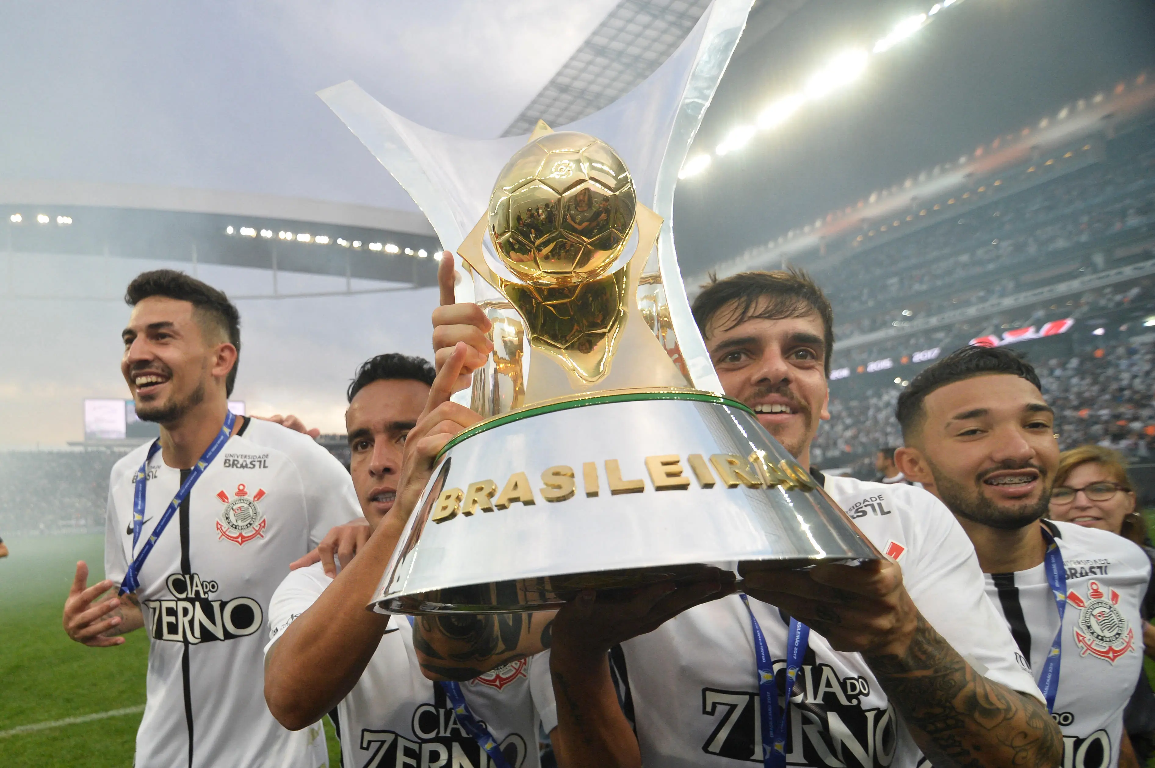 Quantos Brasilerão o Corinthians tem