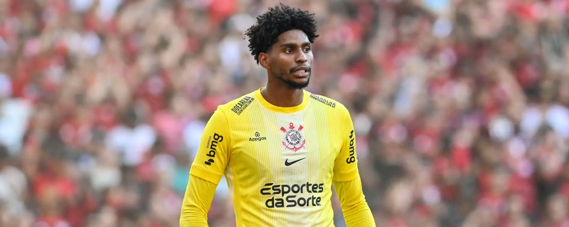 Quantos jogadores do Corinthians foram convocados para copa do mundo? Imagem de Hugo Souza, que esteve na pré-lista